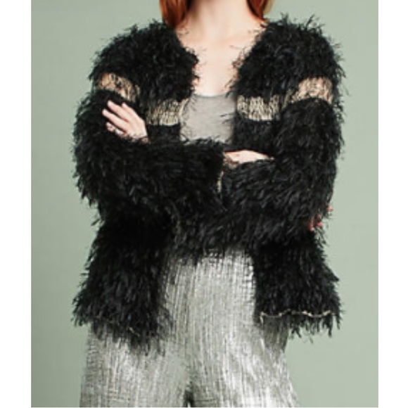Diktons Barcelona // Anthropologie furry cardigan - Picture 7 of 7